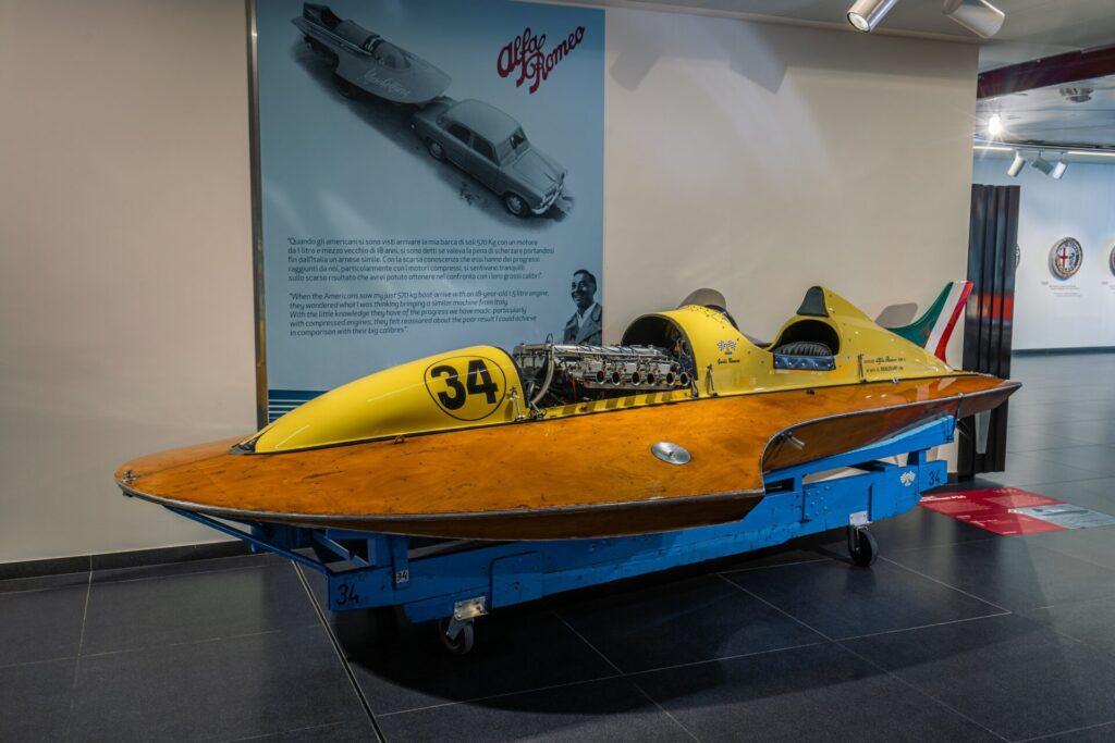 Alfa Romeo e nautica, accoppiata vincente