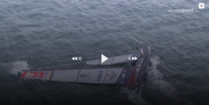 Il video dell'incredibile scuffiata di American Magic